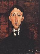 Portrait of Manuell (mk39) Amedeo Modigliani